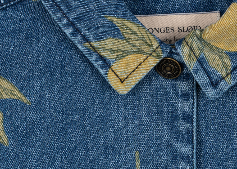 Konges Sløjd A/S WOVEN JACKETS & VESTS lemon denim