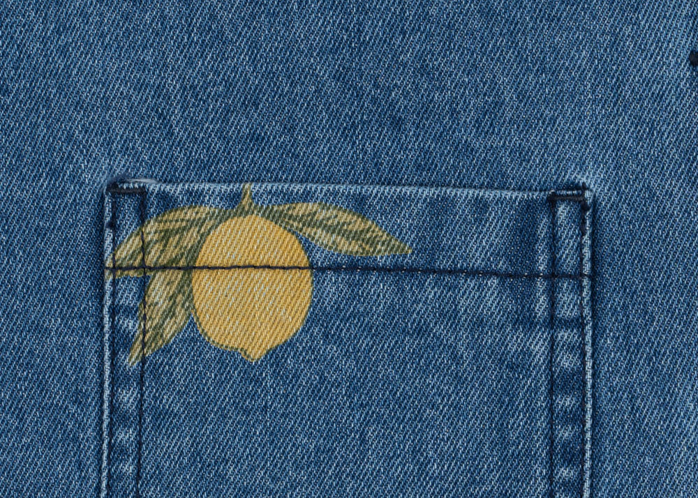 Konges Sløjd A/S WOVEN JACKETS & VESTS lemon denim