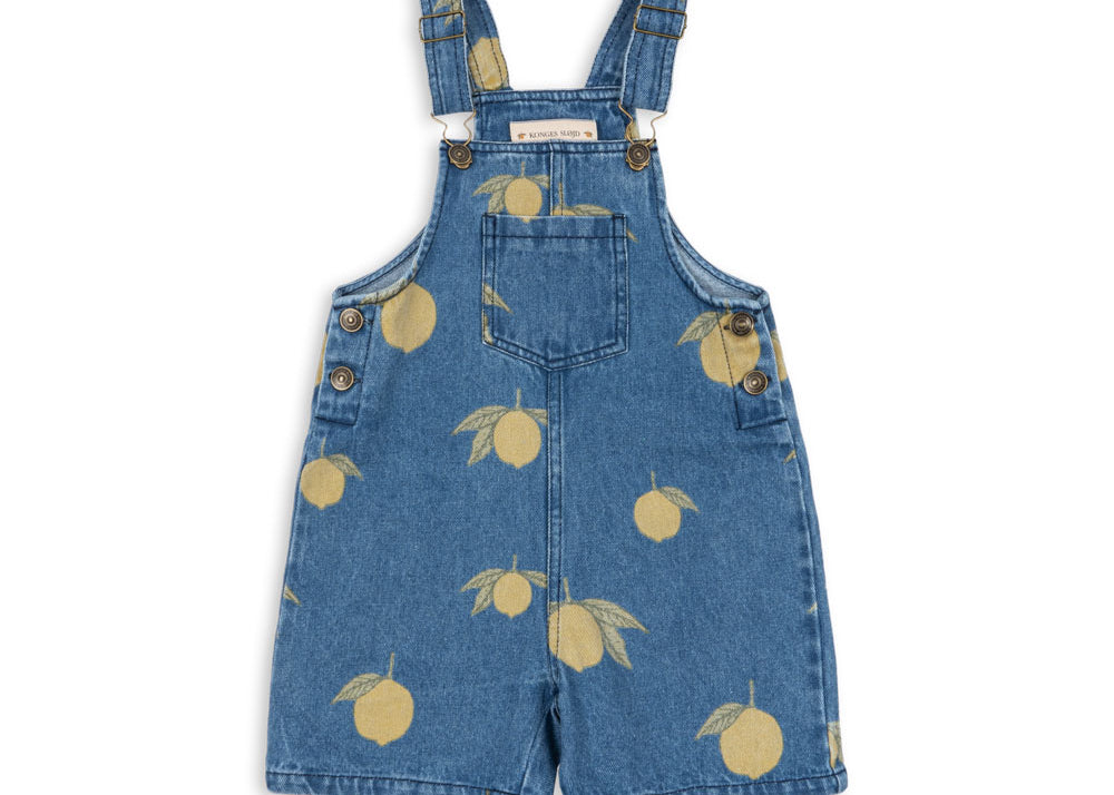 Konges Sløjd A/S WOVEN ROMPERS & JUMPSUITS lemon denim