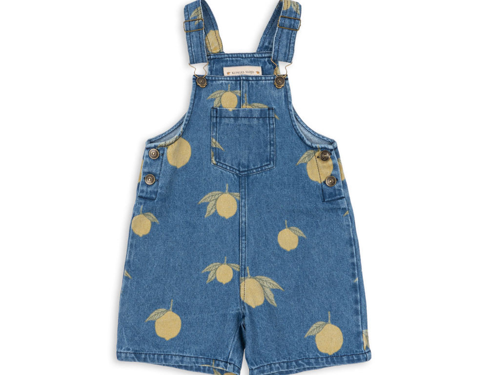 Konges Sløjd A/S WOVEN ROMPERS & JUMPSUITS lemon denim