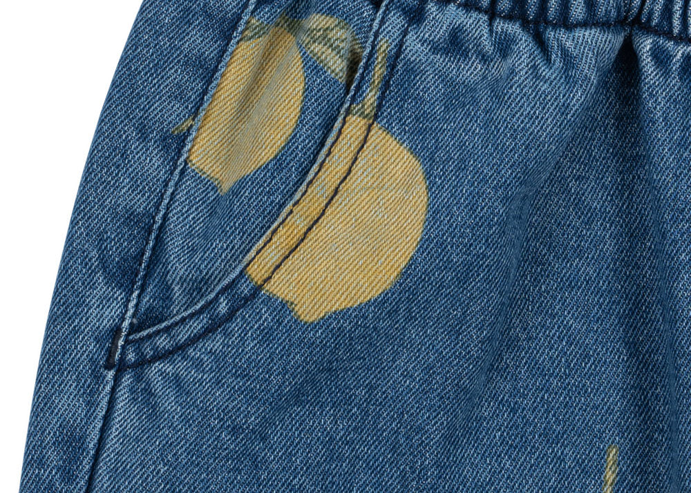 Konges Sløjd A/S WOVEN PANTS lemon denim