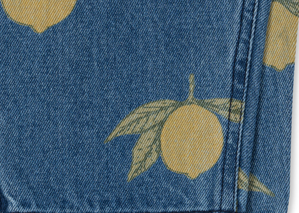 Konges Sløjd A/S WOVEN PANTS lemon denim