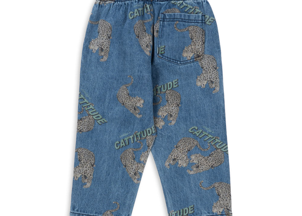 Konges Sløjd A/S WOVEN PANTS cattitude