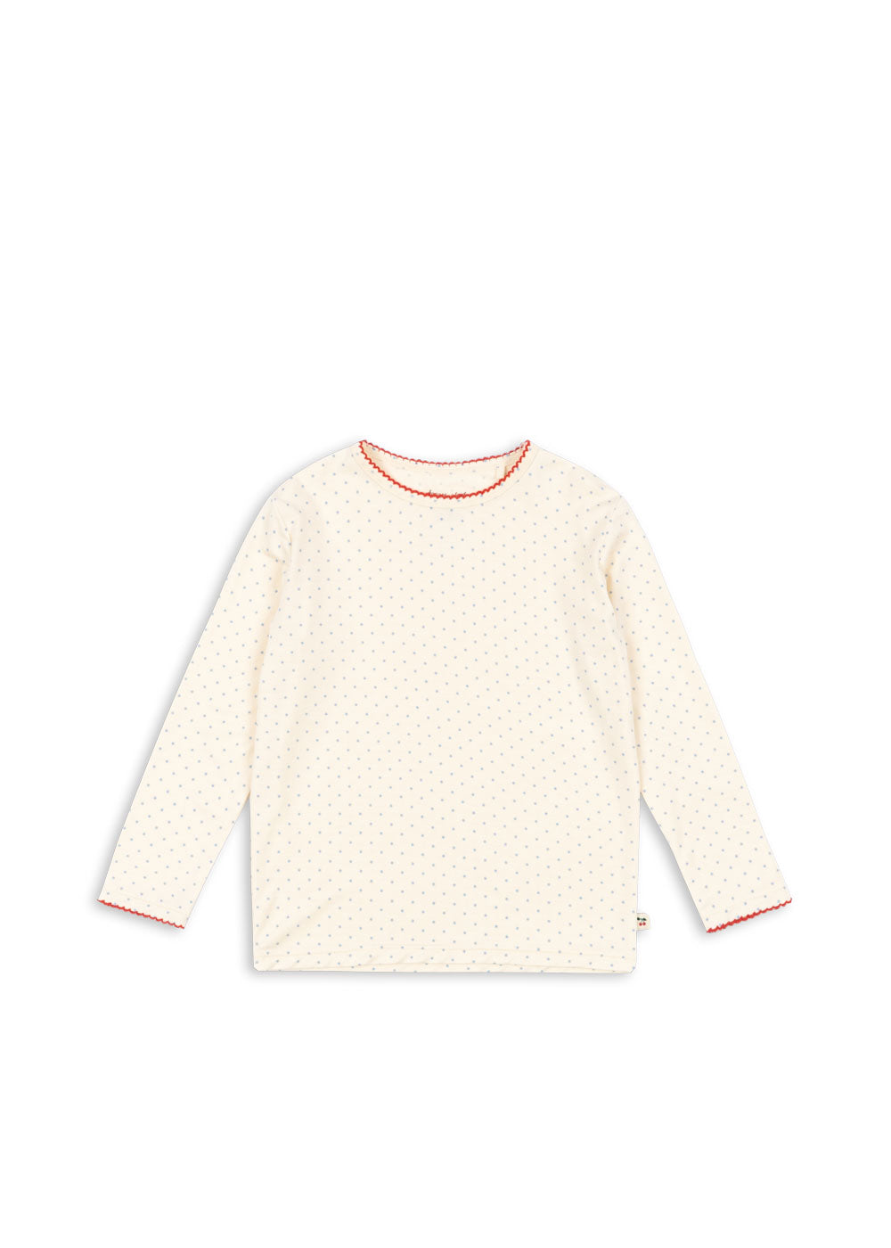 Konges Sløjd A/S JERSEY BLOUSES blue kitty dot