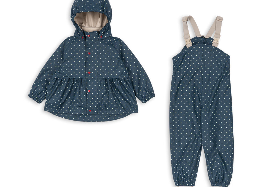 Konges Sløjd A/S RAINWEAR heart blues