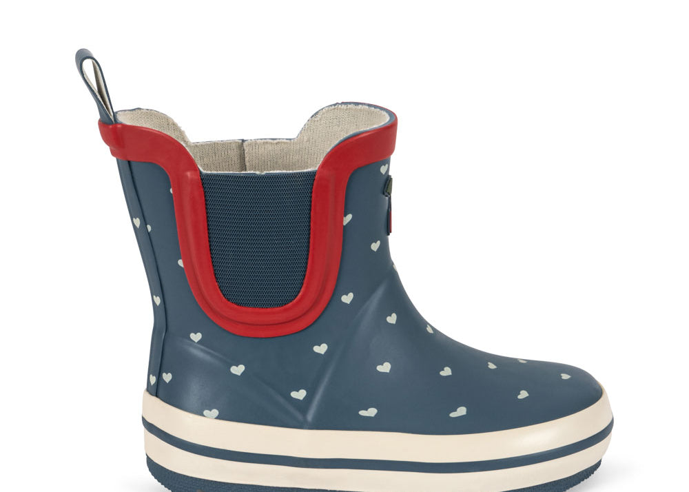 Konges Sløjd A/S RUBBER BOOTS heart blues
