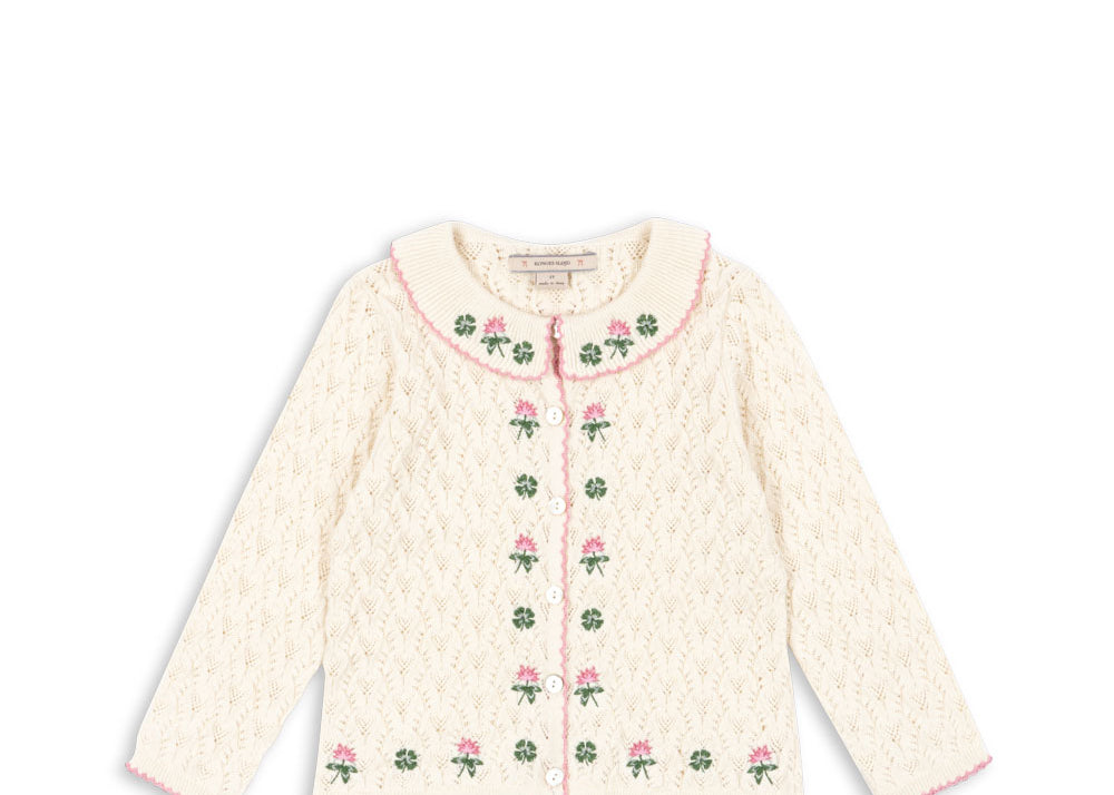 Konges Sløjd A/S KNITTED CARDIGANS off white