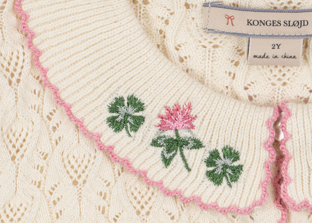 Konges Sløjd A/S KNITTED CARDIGANS off white