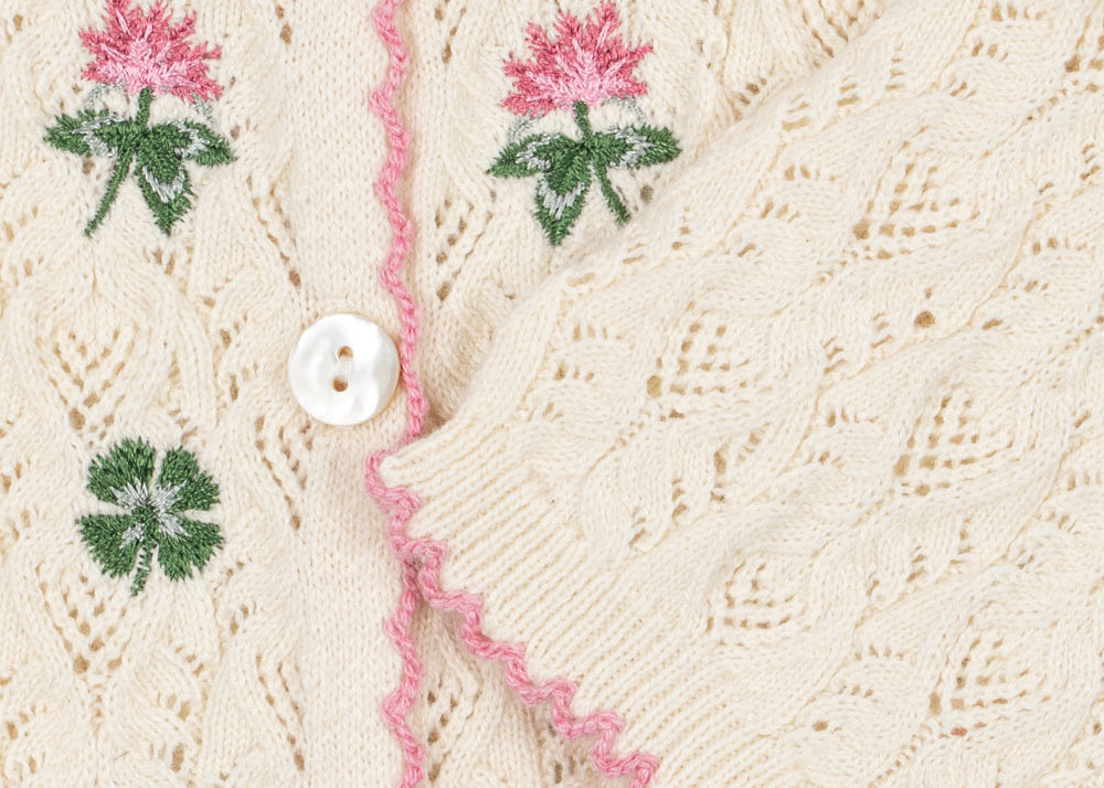 Konges Sløjd A/S KNITTED CARDIGANS off white