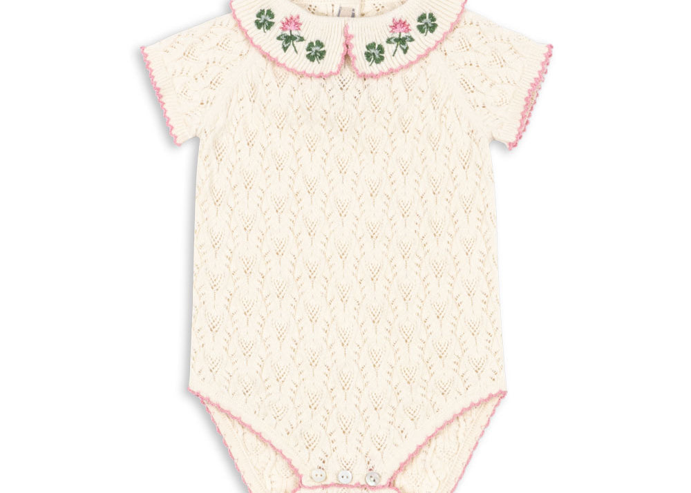 Konges Sløjd A/S KNITTED ROMPERS & ONESIES off white