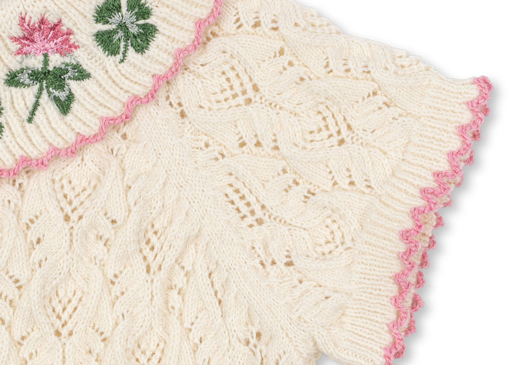 Konges Sløjd A/S KNITTED ROMPERS & ONESIES off white