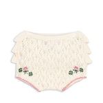 Konges Sløjd A/S KNITTED SHORTS & BLOOMERS off white