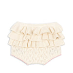 Konges Sløjd A/S KNITTED SHORTS & BLOOMERS off white