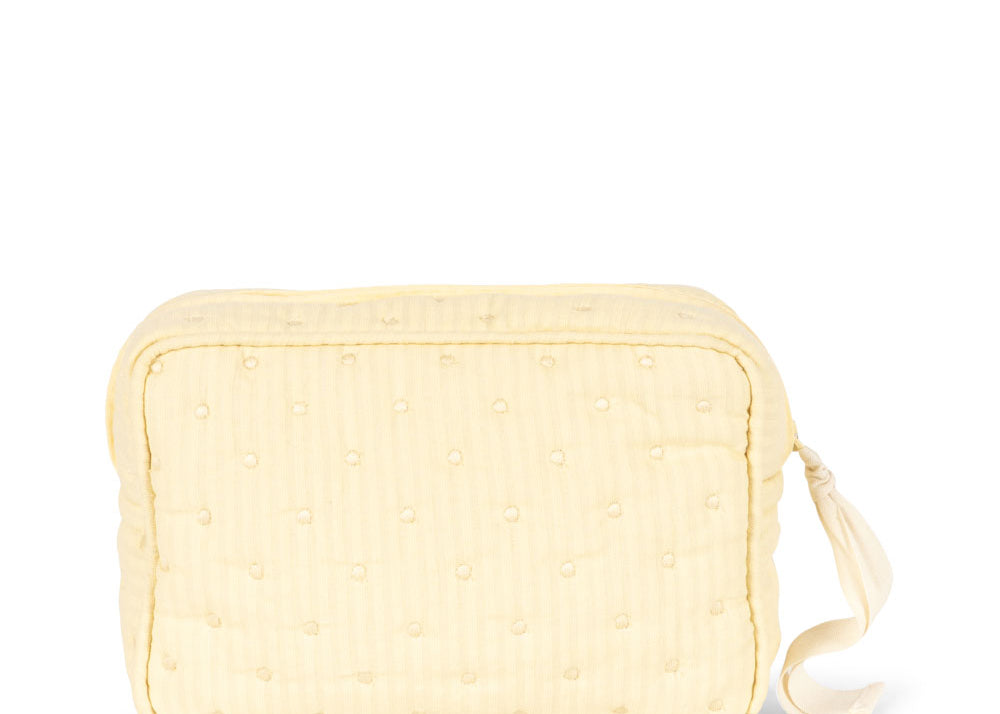 Konges Sløjd A/S TOILETRY BAGS banana crepe