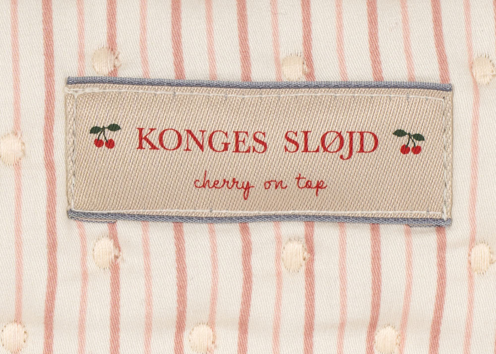Konges Sløjd A/S TOILETRY BAGS stripie petite rose