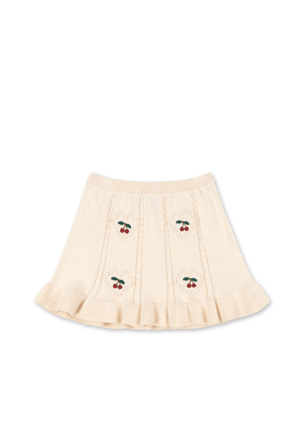 Konges Sløjd A/S KNITTED SKIRTS pearled ivory
