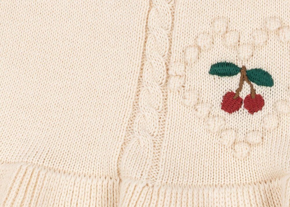 Konges Sløjd A/S KNITTED SKIRTS pearled ivory