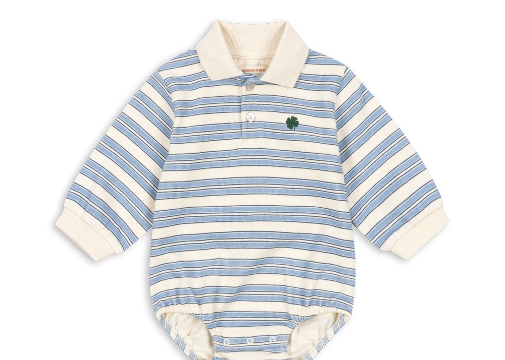 Konges Sløjd A/S JERSEY ROMPERS & JUMPSUITS stripe ciel