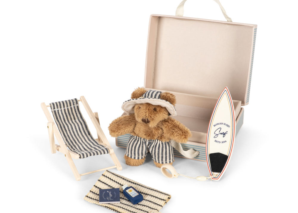 Konges Sløjd A/S TEDDY BEARS blue stripe