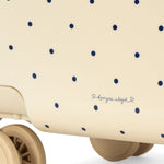 Konges Sløjd A/S TRAVEL SUITCASE navy dot
