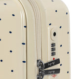 Konges Sløjd A/S TRAVEL SUITCASE navy dot