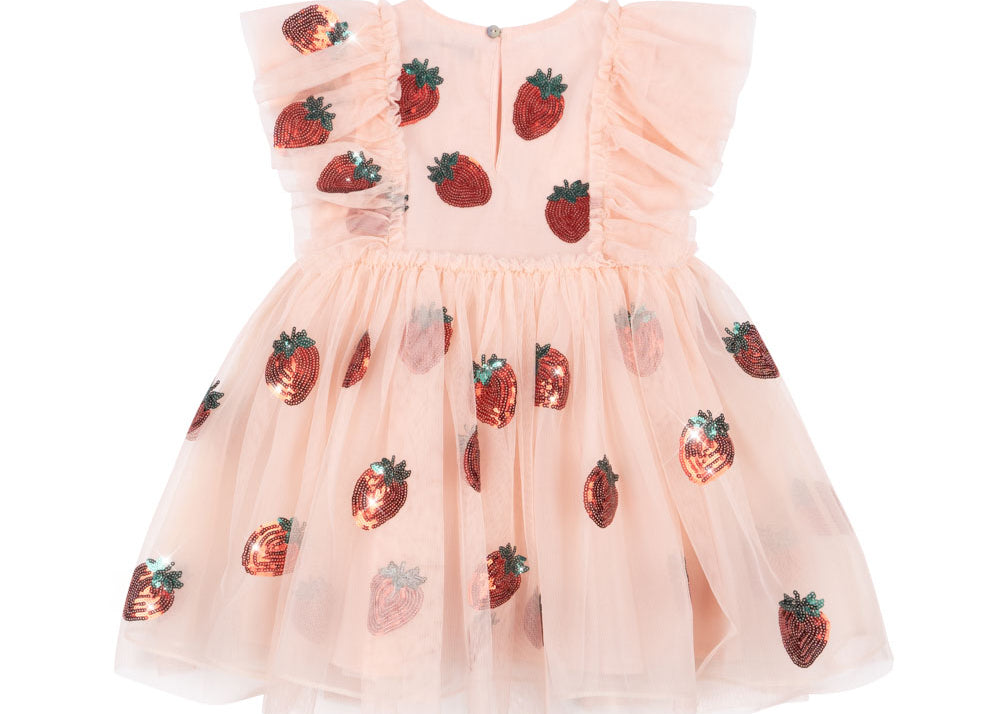 Konges Sløjd A/S WOVEN DRESSES strawberry rose