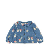 Konges Sløjd A/S WOVEN JACKETS & VESTS bow kitty denim