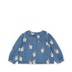 Konges Sløjd A/S WOVEN JACKETS & VESTS bow kitty denim