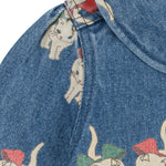 Konges Sløjd A/S WOVEN JACKETS & VESTS bow kitty denim