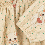 Konges Sløjd A/S WOVEN DRESSES dot miao mist