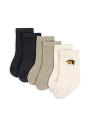 Konges Sløjd A/S SOCKS lemon mix