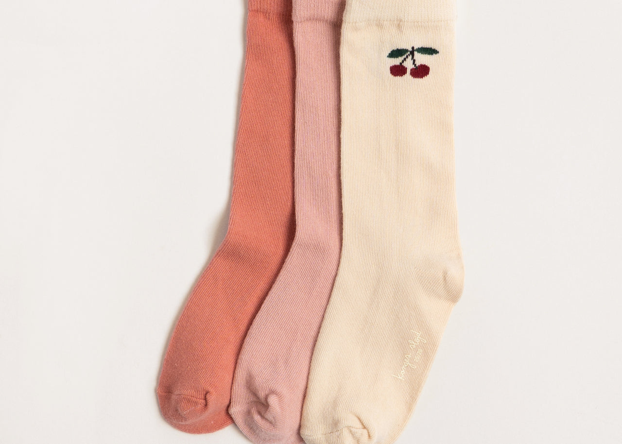 Konges Sløjd A/S SOCKS cherry mix