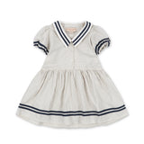 Konges Sløjd A/S WOVEN DRESSES bleu stripe