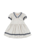 Konges Sløjd A/S WOVEN DRESSES bleu stripe
