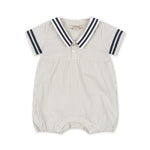 Konges Sløjd A/S WOVEN ROMPERS & JUMPSUITS bleu stripe