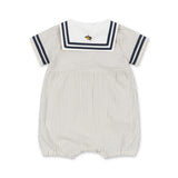 Konges Sløjd A/S WOVEN ROMPERS & JUMPSUITS bleu stripe