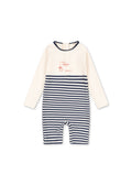 Konges Sløjd A/S UV ONESIES marin stripe