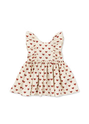 Konges Sløjd A/S WOVEN DRESSES amour rouge