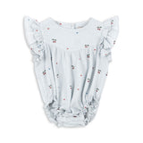 Konges Sløjd A/S WOVEN ROMPERS & JUMPSUITS cherry blue coeur
