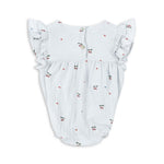 Konges Sløjd A/S WOVEN ROMPERS & JUMPSUITS cherry blue coeur