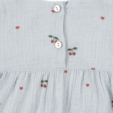 Konges Sløjd A/S WOVEN ROMPERS & JUMPSUITS cherry blue coeur