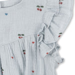 Konges Sløjd A/S WOVEN ROMPERS & JUMPSUITS cherry blue coeur