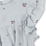 Konges Sløjd A/S WOVEN ROMPERS & JUMPSUITS cherry blue coeur