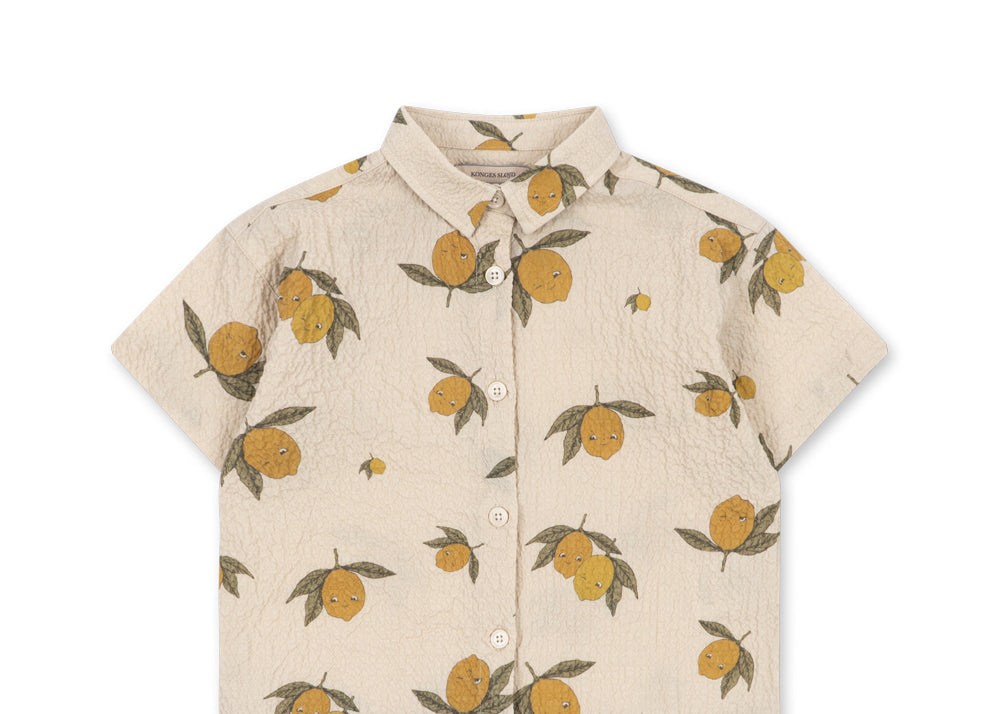 Konges Sløjd A/S WOVEN SHORT SLEEVE SHIRTS sweet and sour