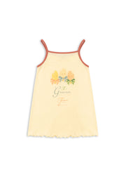 Konges Sløjd A/S JERSEY DRESSES banana crepe