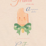 Konges Sløjd A/S JERSEY T-SHIRTS ecru/ghiacciolo