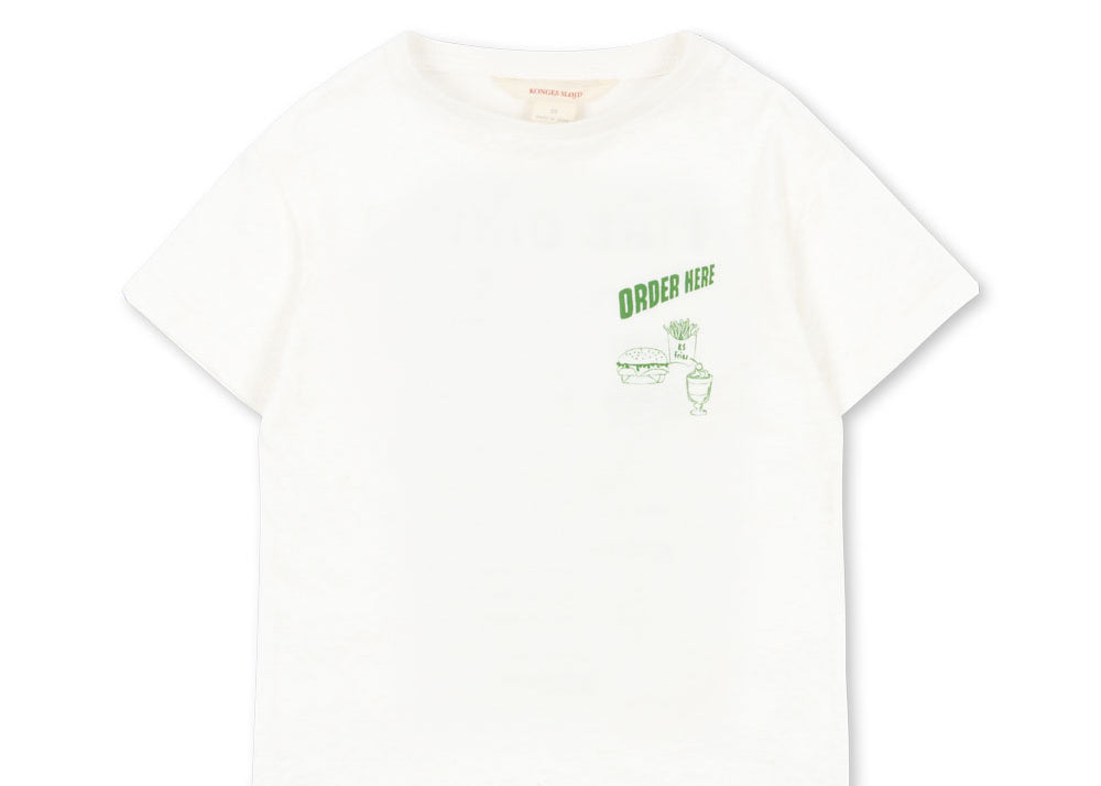 Konges Sløjd A/S JERSEY T-SHIRTS off white/fine dining