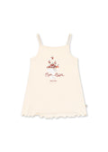 Konges Sløjd A/S JERSEY DRESSES ecru