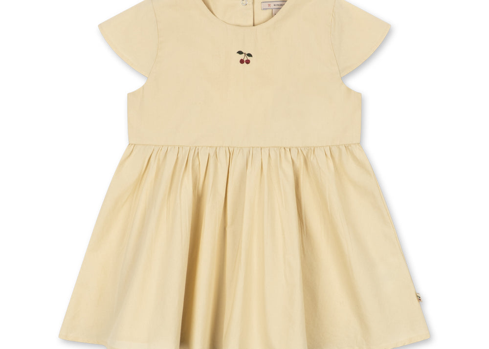 woven cotton dresses Woven Dress In Organic Cotton - Indigo - Gudrun Sjdn