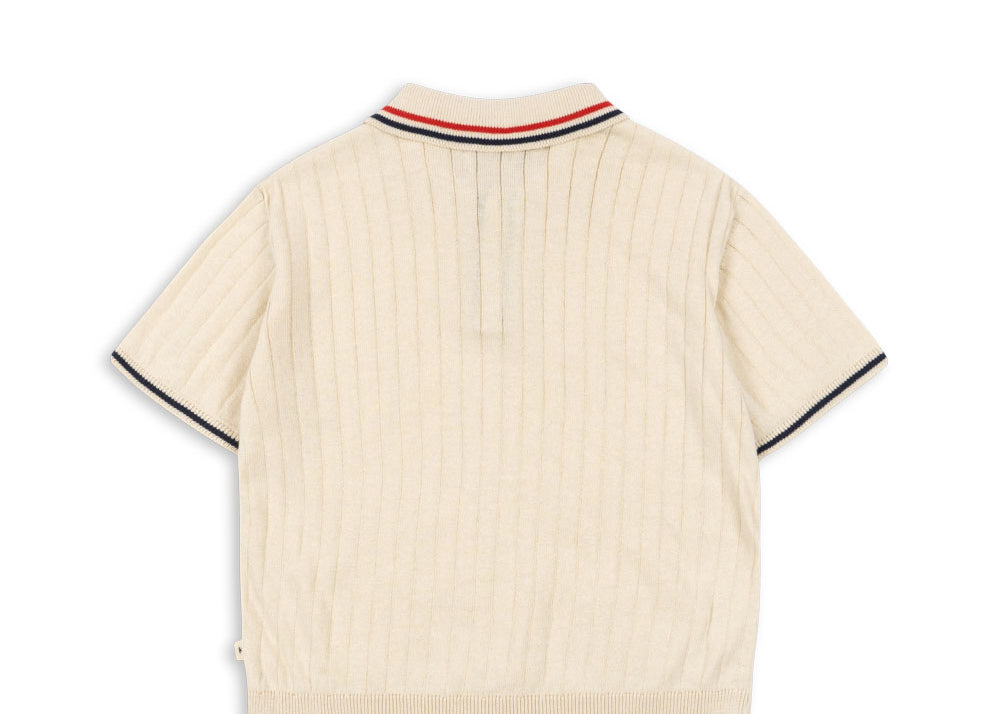Konges Sløjd A/S KNITTED BLOUSES & VESTS almond milk